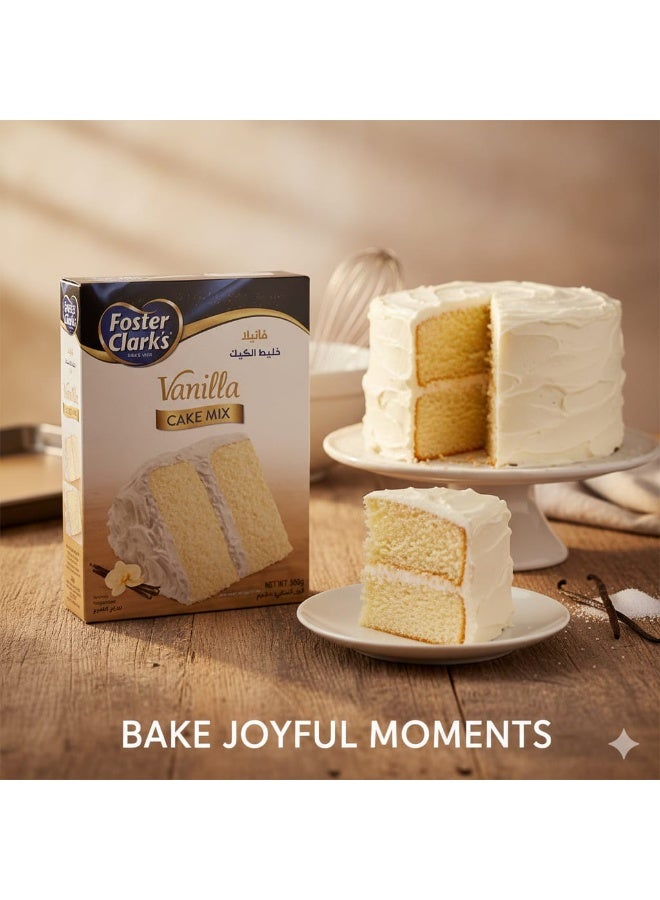 Foster Clark's Vanilla cake mix 500g - Image 1