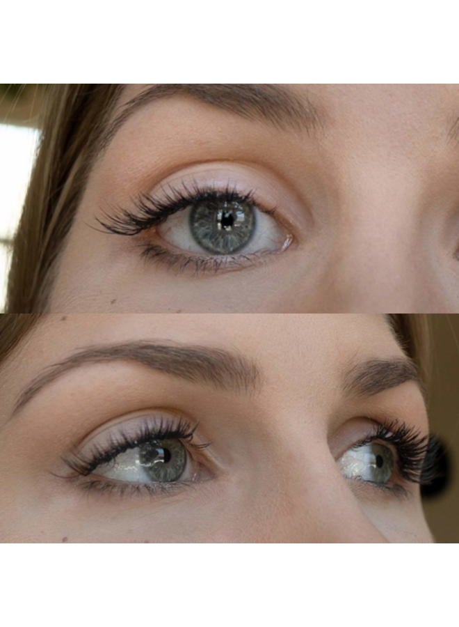 EMEDA 10 pairs False Eyelashes Natural Look Eyelashes Soft Fake Lashes 100% Handmade Lashes Reusable Eye Lash Transparent Band 1 Pack by EMEDA 002 Style - Image 5