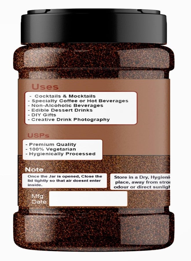 RED CLIFF Edible Brown Shimmer Powder for Cake Decoration, Drinks, and Desserts Food Grade Glitter Dust for Baking, Beverages, and Creative Culinary Designs || (50g) - Image 3