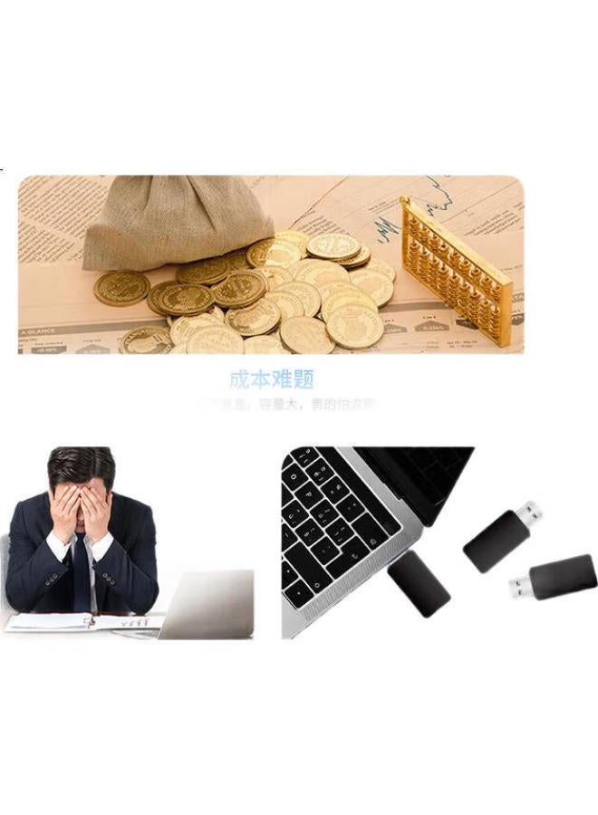 EAGET Eaget 4Gb Usb2.0 Bid Usb Flash Drive F5 Boxed, Corporate Bidding Special Flash Drive, 5 Pieces/Box, Small Capacity, Stable Read/Write, Plug And Play - Image 3