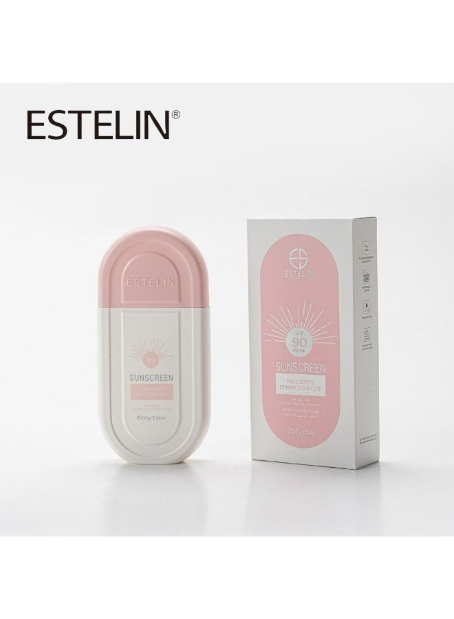 ESTELIN Sunscreen Fade Spots Bright Complete Spf 90 100g