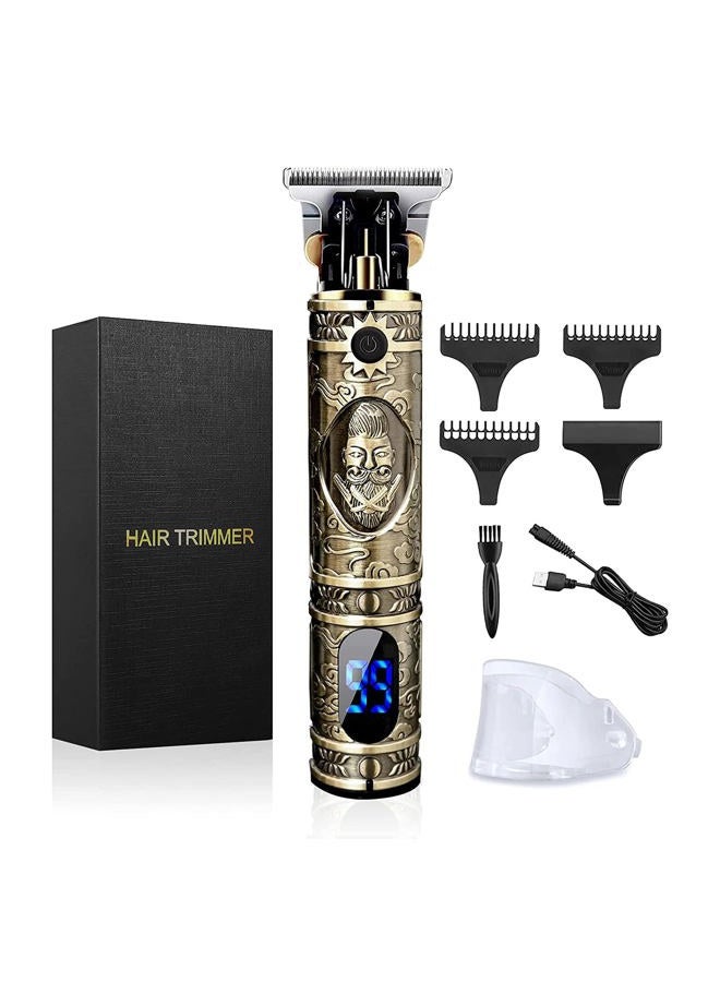 Solati Hair Clippers for Men, Professional Hair Trimmer Zero Gapped T-Blade Trimmer Cordless Rechargeable Edgers Clippers Electric Beard Trimmer Shaver Hair Cutting Kit with LCD Display Gifts for Men - Image 1