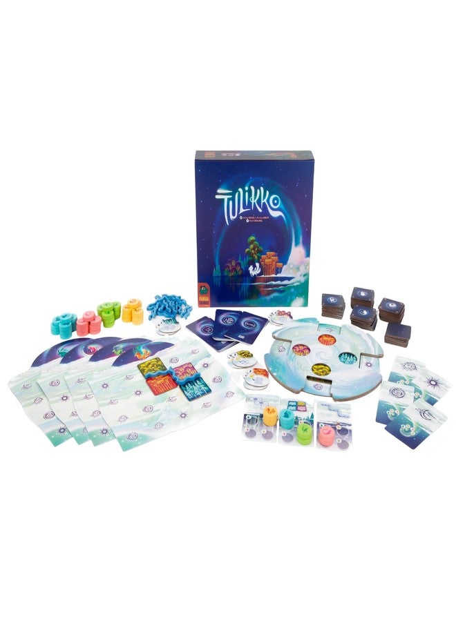 Pandasaurus Games Tulikko Board Game - Strategic Tile-Laying Forest Adventure, Family Game with Animal Spirits & Aurora Abilities for Kids, Teens & Adults, Ages 8+, 2-4 Players, 10-20 Minute Playtime - Image 2