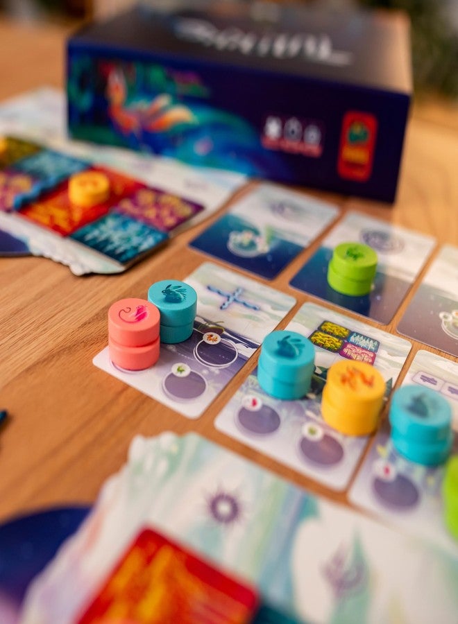Pandasaurus Games Tulikko Board Game - Strategic Tile-Laying Forest Adventure, Family Game with Animal Spirits & Aurora Abilities for Kids, Teens & Adults, Ages 8+, 2-4 Players, 10-20 Minute Playtime - Image 4