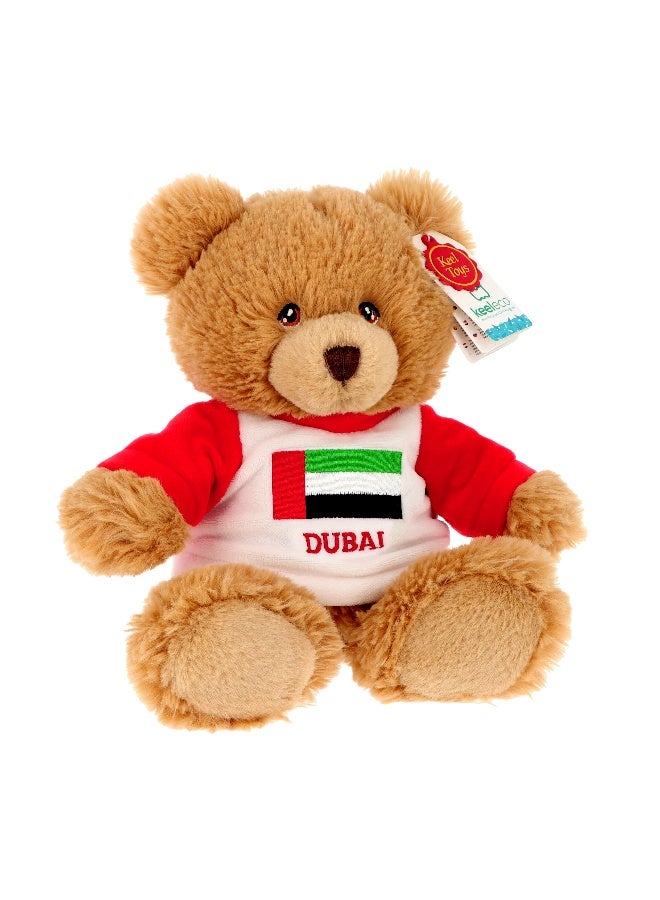 Keel Toys Keeleco Brown Bear - Dubai 25cm Soft Toy | Collectable Plush Toy | Stuffed Toy | Gift for Kids and Adults - Image 1