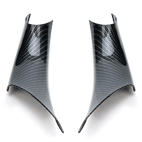 GEATaaT Gelunxin Door Pull Handle Cover for BMW 320,328,330,335,M3 2012-2018 & BMW 428, 435,M4 2014-2017 (Left Front+Right Front, Carbon Fiber) - Image 2