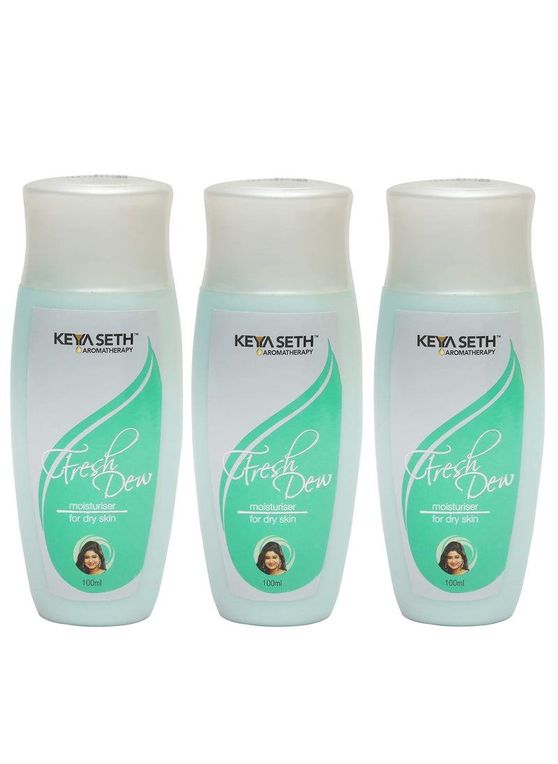 KEYA SETH AROMATHERAPY, DEVICE OF DROP Keya Seth Aromatherapy Fresh Dew Daily Face Moisturizer Quick Absorbing NonSticky Flawless Skin Lotion for Dry Skin Pack Of 3  - Image 1
