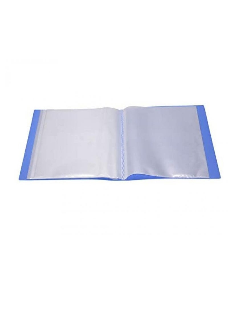 AIWANTO - 2 Pack Document File Folder Executive Folder Certificate A4 Size Document Organizer File Folder (60Pages/Pack) - Image 1