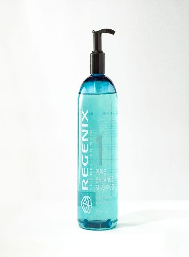 Regenix Pure Balance Shampoo for Oily to Normal Hair, Invigorates Scalp, Cleanses Hair of Pollution, Toxins & Residues, Free of Sulfates, Parabens, Dyes - 16 Oz - Image 2