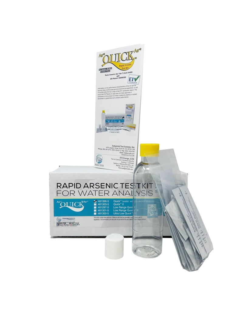 Industrial Test Systems Quick 481396-5 Arsenic for Water Quality Testing, 5 Tests, 12 Minutes Test Time - Image 5