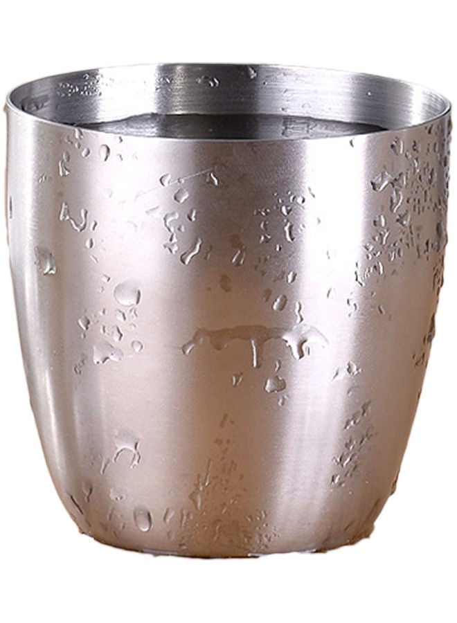 NIBEMINENT Stainless Steel Water Cup Silver