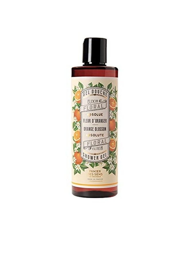 PANIER DES SENS Orange Blossom Shower Gel Natural Body Wash Made In France 95% Natural 845 Floz/250Ml  - Image 1