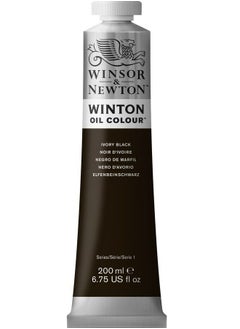 WINSOR & NEWTON Winsor And Newton Ivory Black 200ML  - Image 1