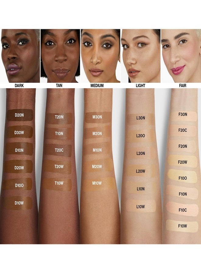 Smashbox Always On Foundation with Hyaluronic Acid | Medium-To-Full Coverage | Hydrating + Long Lasting, 1 Fl Oz, M20W - Image 4