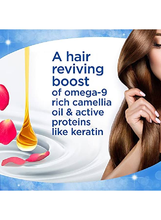 FINESSE بلسم مرطب لاستعادة وتقوية الشعر سعة 24 أونصة لترطيب وإصلاح الشعر الجاف أو التالف للحصول على شعر ناعم وصحي المظهر - Image 4