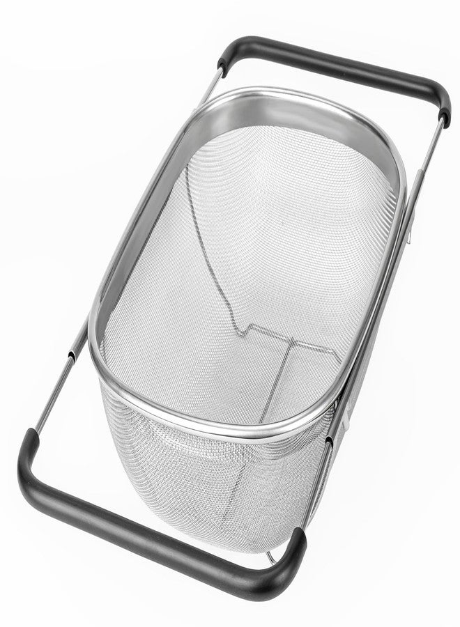 KAFOOR Stainless Steel Mesh Colander, Strainer Basket for Kitchen Sink - Image 1