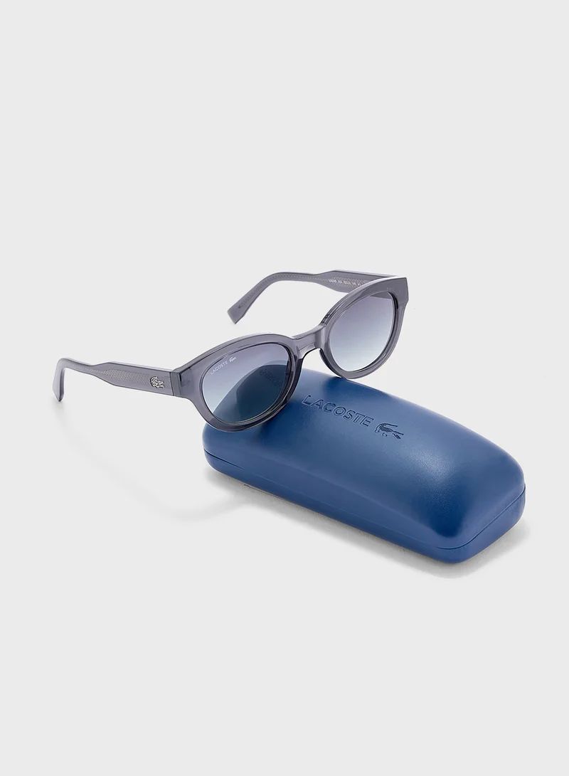 لاكوست Oval Sunglasses