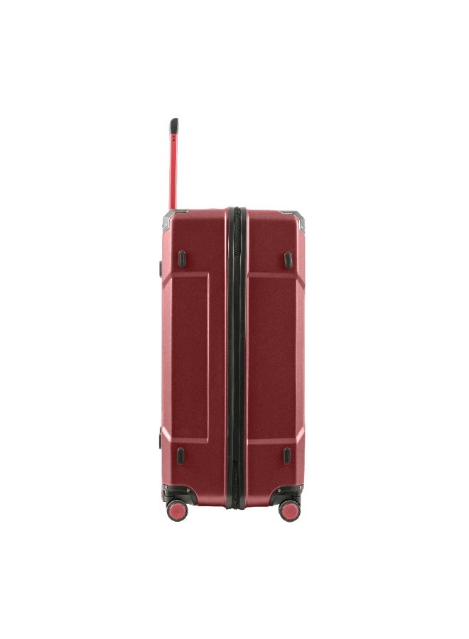 Tom Cruiser 24" Medium Trunk Case – 100% Polycarbonate Checked Travel Bag with TSA Lock & 2-Year Warranty – Red - Image 4