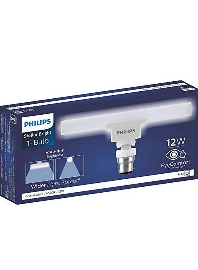 Philips Stellar Bright 12W B22 LED T-Bulb,1080lm,Cool Day Light, Pack of 4