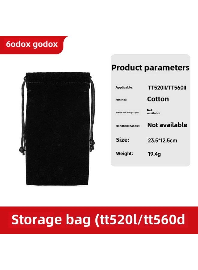 Godox Shenniu Top Flash Storage Bag For TT350 TT520II TT600 V1 V1Pro-Color:Storage Bag  - Image 1