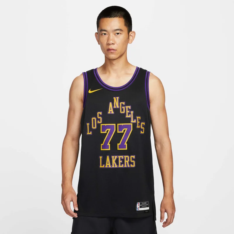 Nike Men's NBA Los Angeles Lakers City Edition Swingman Basketball Jersey