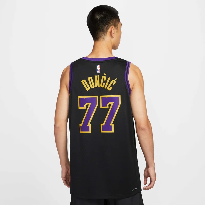 Nike Men's NBA Los Angeles Lakers City Edition Swingman Basketball Jersey