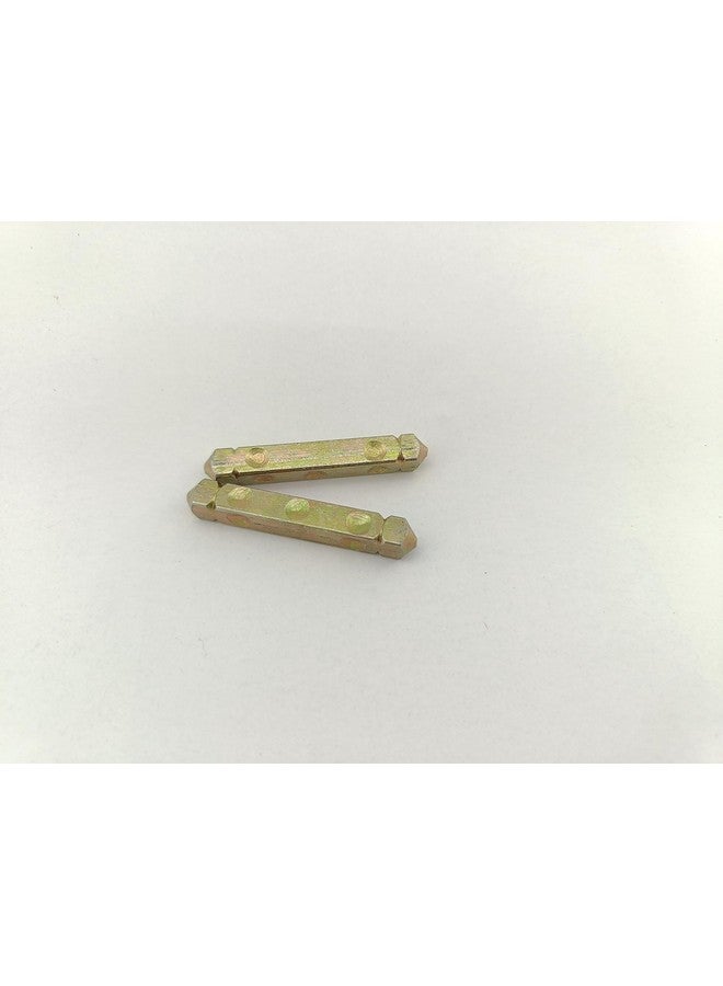 advancedestore - 2 Metal Dice - Dayakattai - Pachikalu - Pasa - Paasa -Traditional Dice - 4.5 cm Length Approx - (2 Pieces) - Image 2