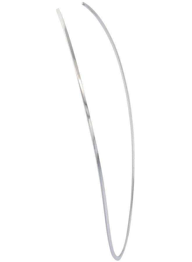 سابرينا سيلفر قلادة شوكر من الفضة الإسترليني مصنوعة يدوياً، طولها 3/32 بوصة - Image 2