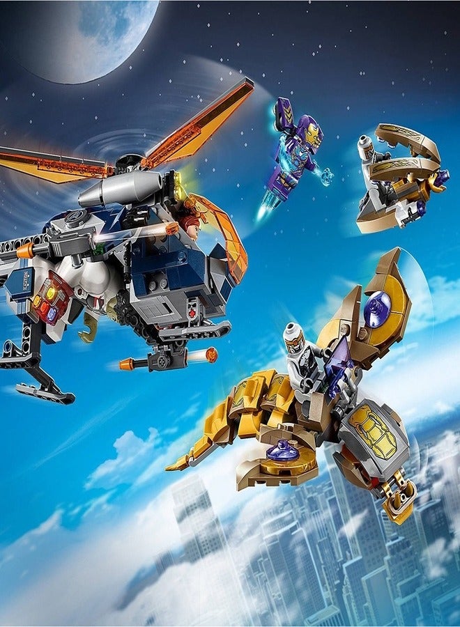 Avengers Marvel Lari Super Heroes Avengers Hulk Helicopter Rescue 506 Pieces - 11507 - Image 5