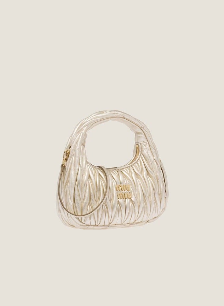 Wander nappa leather hobo Shoulder Bag