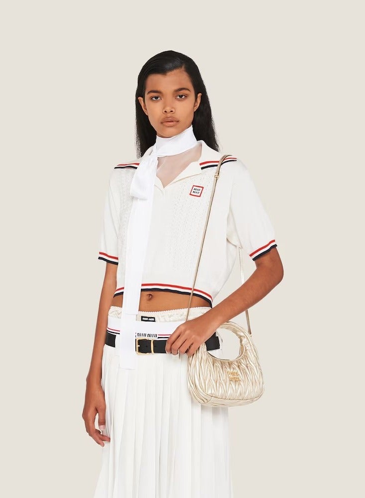 Wander nappa leather hobo Shoulder Bag
