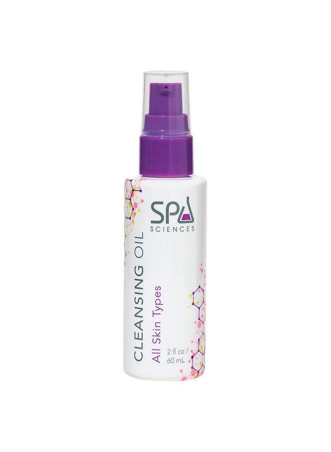 SPA SCIENCES Cleansing Oil Made In The Usa With Green Tea Chamomile Extracts Soothe Hydrate Cleanse Vegan For All Skin Types 2Oz - Image 1