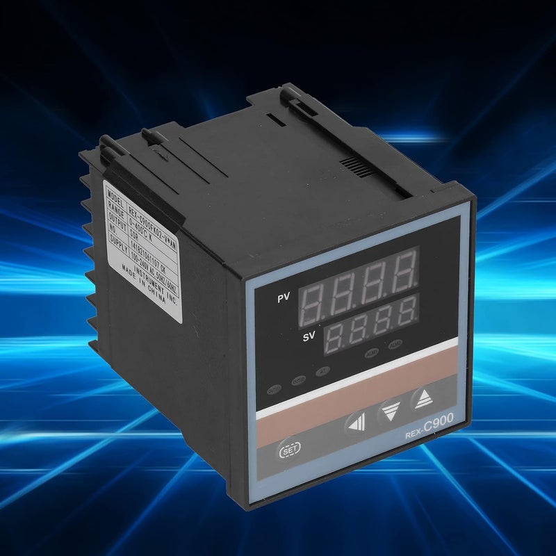 وحدات تحكم PID الحرارية الصناعية مع مخرج الحالة الصلبة، غلاف قابل للف��ل، شريحة - تحكم PID ذكي، مفتاح إنذار، محمولة للمعدات - Image 3