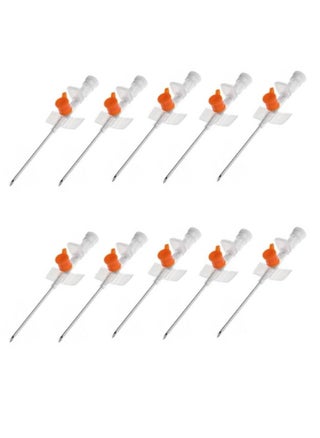 IV Cannula, 14G - Orange, Pack of 10 Pieces  (Individually wrapped) - pzsku/Z8135B634E685EF49916FZ/45/_/1711188315/361a7c0c-0819-4ca9-9347-e7fa2a1a872c