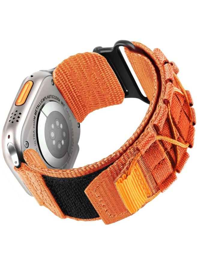 Suitable For Apple Applewatch Watch Strap Sports Strap Loop Nylon Watch Strap 38/42/49mm Velcro 