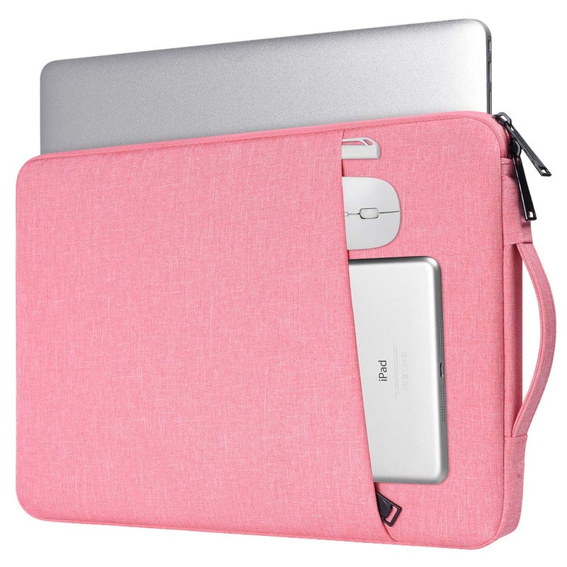 أي كامو حقيبة كمبيوتر محمول مقاس 13.3 بوصة لجهاز Hp Envy 13/Pavilion 13/Elitebook 830/Spectre X360 Asus Zenbook 13 Dell Inspiron 13 7000/Dell Xps 13/Lenovo Yoga 730 13.3/Lg Gram 13 كم حقيبة حمل (وردي) - Image 1