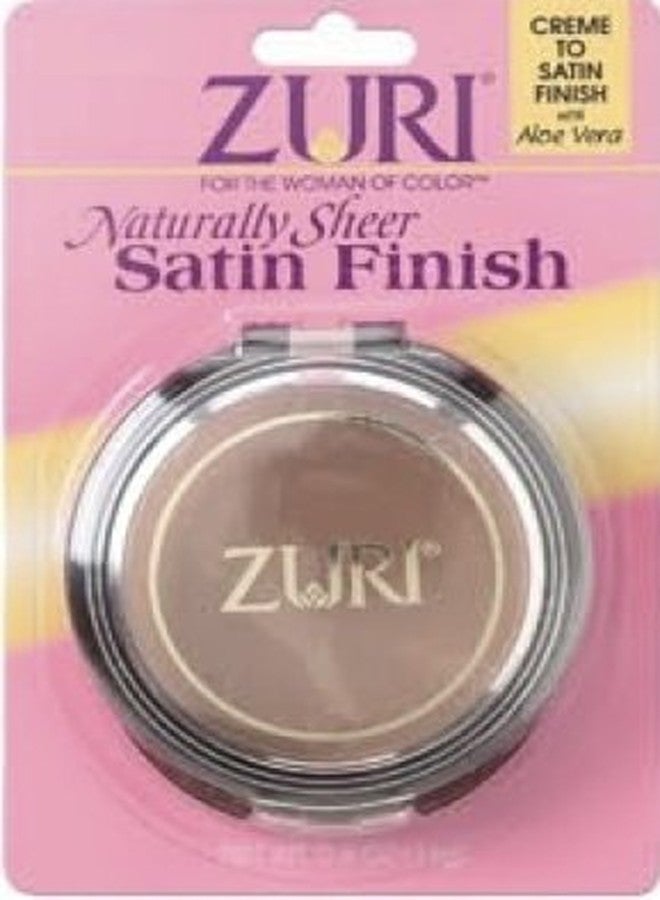 Zuri Naturally Sheer Satin Finish Pressed Powder - Sorrel - Image 1