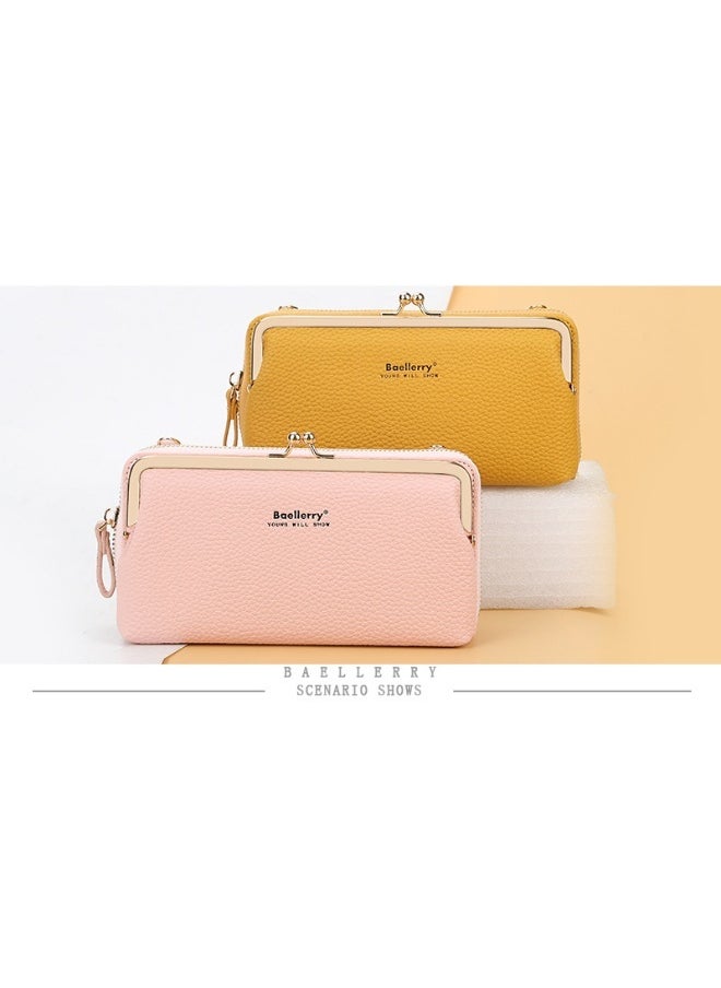 baellerry Mobile Phone Bag for Women Fashion Bag Zipper Shoulder Bag Skew Straddle Purse Zipper Purse for Women  - Image 2