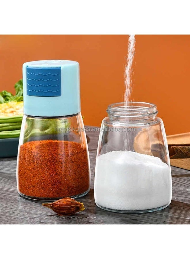 5in1 Kitchen Dispenser Set – 2 Oil Spray Bottles (245ml) + 3 Seasoning Jars (180ml) – Refillable Kitchen Dispenser Set for Cooking, Grilling, Air Frying, and Spice Storage - Image 2