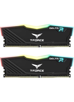 TeamGroup 16GB (2X8GB) 3600MHz DDR4 DESKTOP RGB GAMING RAM - BLACK  - Image 1