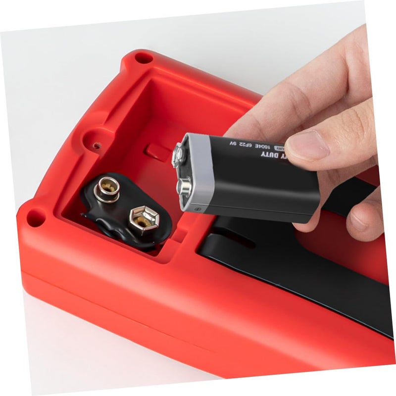 Handheld Digital Multimeter Tester For AC DC Voltage Current Resistance Electrical Repair Red - Image 5