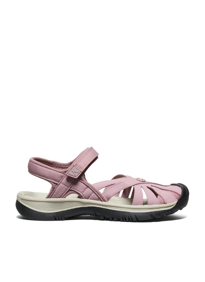 KEEN Women's Rose Casual Closed Toe Sandals, Toadstool, 10 - Image 1