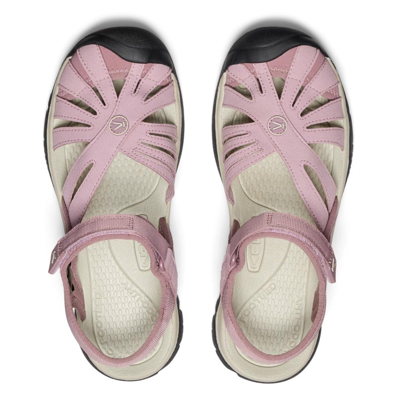 KEEN Women's Rose Casual Closed Toe Sandals, Toadstool, 10 - Image 5
