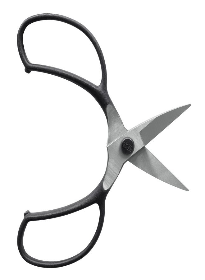 Okatsune No. 201 Plant Shears, A-Shaped, with Sack, Silver - Image 3