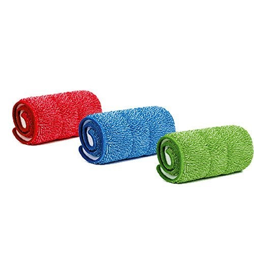 Gion Healthy Spray Mop Pads Removable Washable Cleaning Pad and Integrated Water Spray Mop Only 3 Pads Multi Color - Image 4