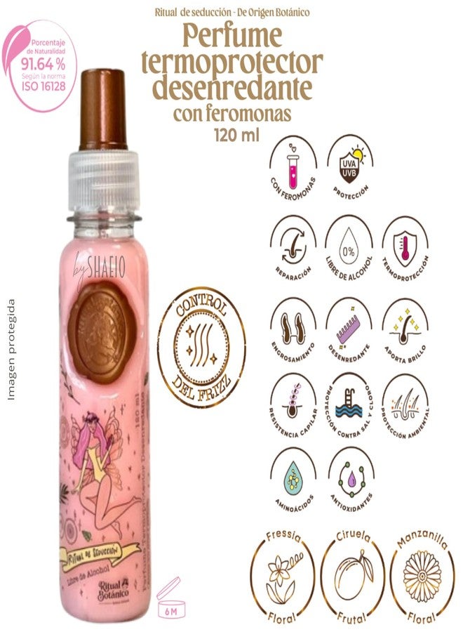 SHAEIO RITUAL BOTANICO |Kit 4 Crecimiento Acelerado y Ultra Reparador S.O.S: Shampoo de Cebolla, Mascarilla Hidratante para el Cabello, Acondicionador PLEX, Protector de Calor para Cabello (+Obsequio) - Image 5