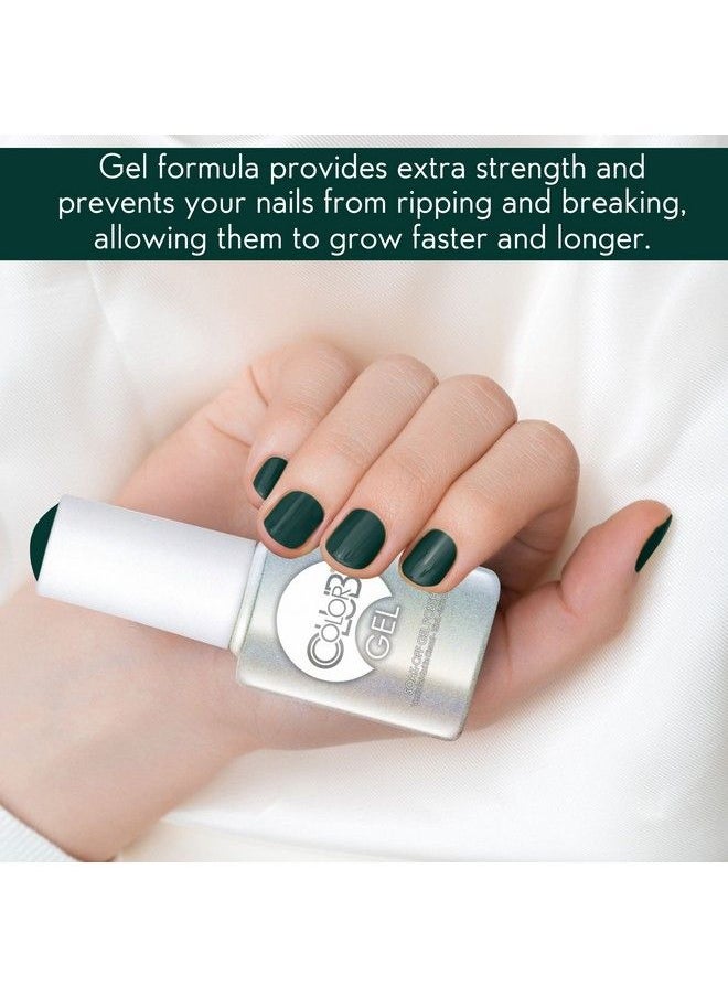 Color Club - Artsy Crafty Nail Gel Dark Green Color Polish.5 Fl Oz (15 Ml) - Image 1