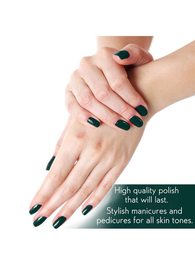 Color Club - Artsy Crafty Nail Gel Dark Green Color Polish.5 Fl Oz (15 Ml) - Image 1