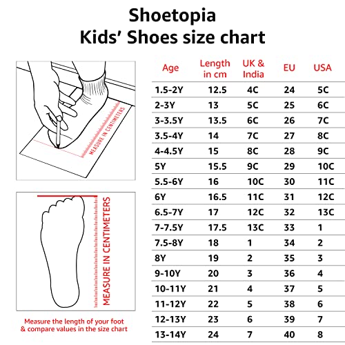 Shoetopia Girls White Casual Walking Sneakers Shoes - Image 4