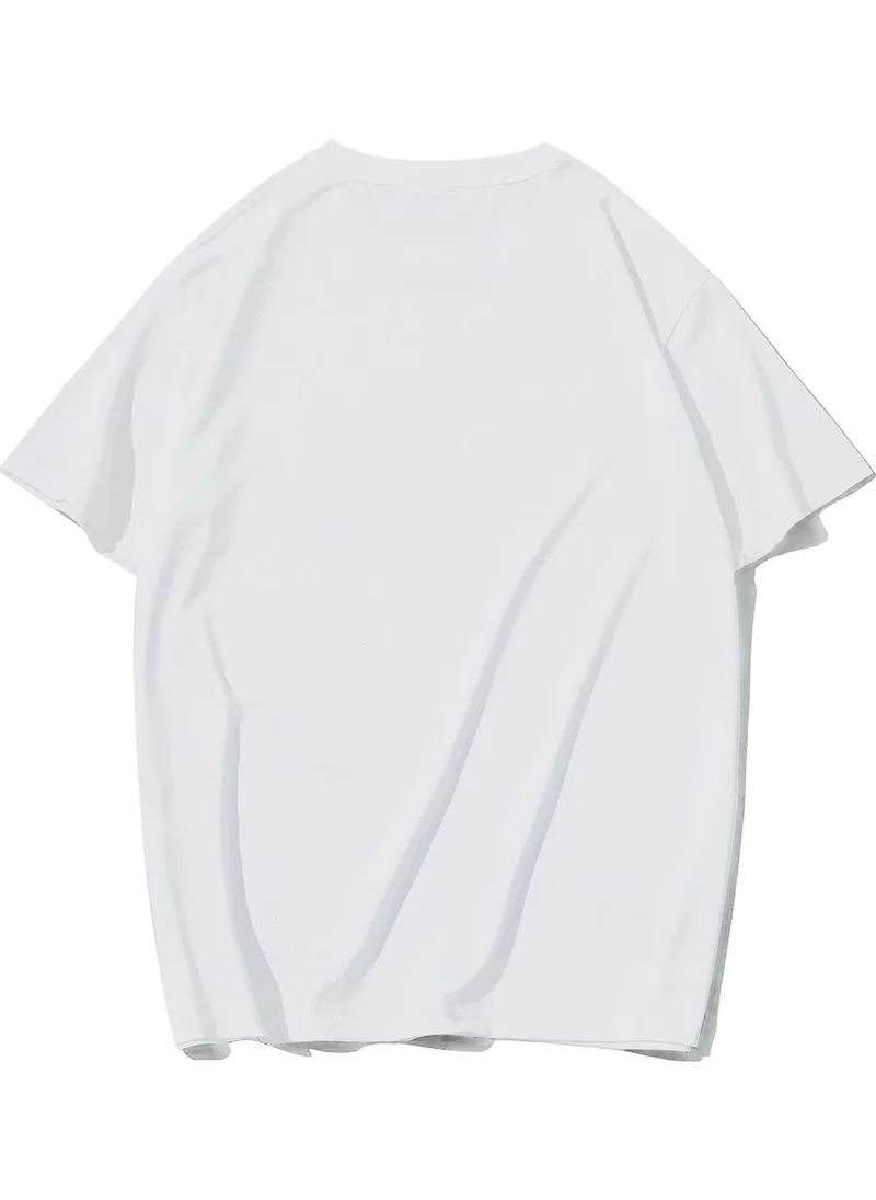 بي ار زد كولكشن Unisex Oversize Floatingisland T-Shirt
